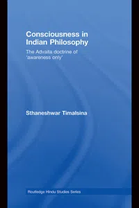 Consciousness in Indian Philosophy_cover