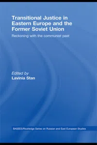 Transitional Justice in Eastern Europe and the former Soviet Union_cover