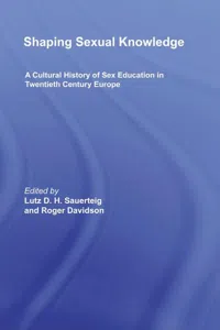 Shaping Sexual Knowledge_cover