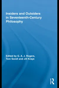 Insiders and Outsiders in Seventeenth-Century Philosophy_cover