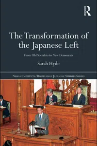 The Transformation of the Japanese Left_cover