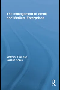 The Management of Small and Medium Enterprises_cover