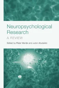 Neuropsychological Research_cover