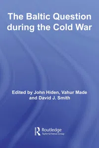 The Baltic Question during the Cold War_cover