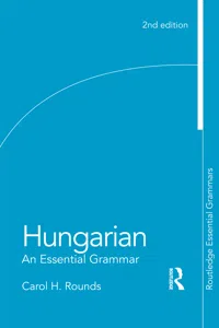 Hungarian: An Essential Grammar_cover