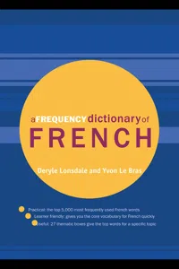 A Frequency Dictionary of French_cover