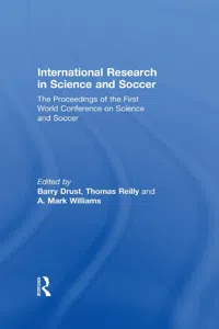 International Research in Science and Soccer_cover