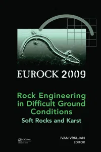 Rock Engineering in Difficult Ground Conditions - Soft Rocks and Karst_cover