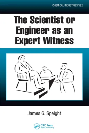 The Scientist or Engineer as an Expert Witness