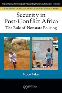 Security in Post-Conflict Africa_cover