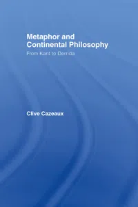 Metaphor and Continental Philosophy_cover