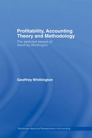 Profitability, Accounting Theory and Methodology