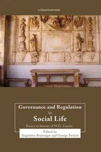 Governance and Regulation in Social Life_cover