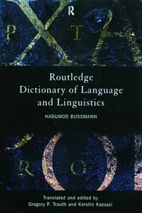 Routledge Dictionary of Language and Linguistics_cover