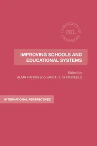 Improving Schools and Educational Systems_cover