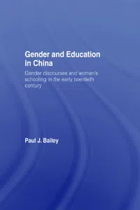 Gender and Education in China_cover