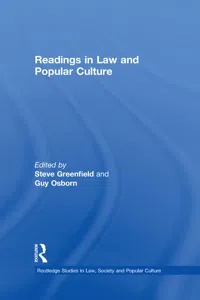 Readings in Law and Popular Culture_cover