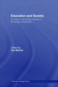 Education and Society_cover