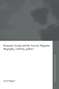 Romantic Genius and the Literary Magazine_cover