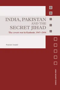 India, Pakistan and the Secret Jihad_cover