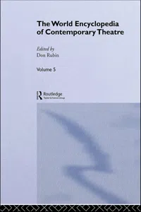 The World Encyclopedia of Contemporary Theatre_cover