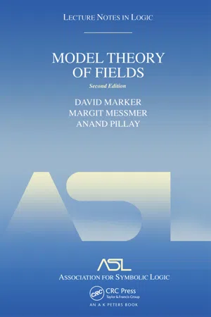 Model Theory of Fields