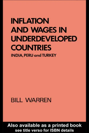 Inflation and Wages in Underdeveloped Countries