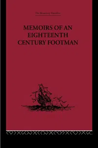 Memoirs of an Eighteenth Century Footman_cover