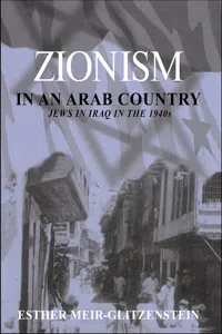 Zionism in an Arab Country_cover