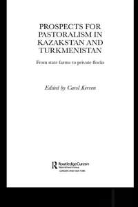 Prospects for Pastoralism in Kazakstan and Turkmenistan_cover