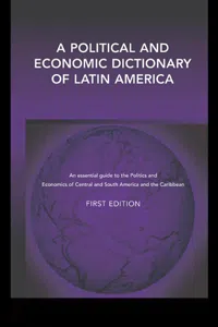 A Political and Economic Dictionary of Latin America_cover