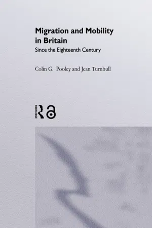 Migration And Mobility In Britain Since The Eighteenth Century