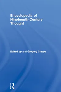 Encyclopedia of Nineteenth Century Thought_cover