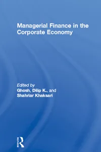 Managerial Finance in the Corporate Economy_cover