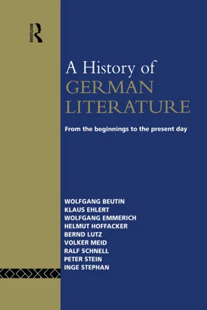 A History of German Literature