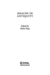 Health in Antiquity_cover