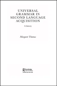 Universal Grammar in Second-Language Acquisition_cover