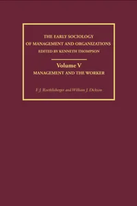 Management and the Worker_cover