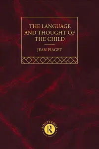 Language and Thought of the Child_cover