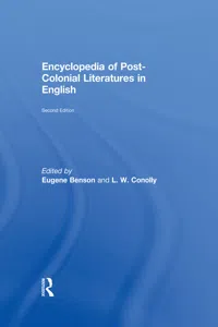 Encyclopedia of Post-Colonial Literatures in English_cover