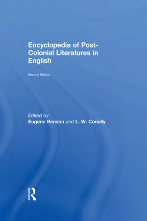 Encyclopedia of Post-Colonial Literatures in English