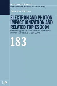 Electron and Photon Impact Ionization and Related Topics 2004_cover