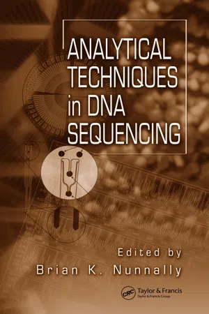 Analytical Techniques In DNA Sequencing