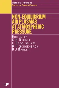 Non-Equilibrium Air Plasmas at Atmospheric Pressure_cover