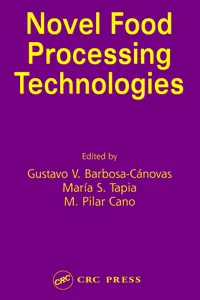 Novel Food Processing Technologies_cover