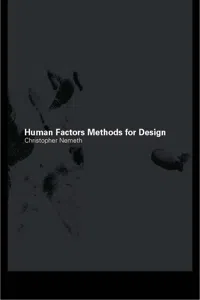 Human Factors Methods for Design_cover