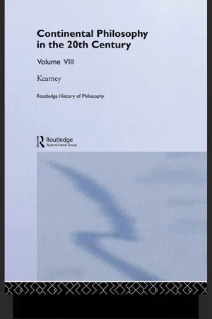 Routledge History of Philosophy Volume VIII