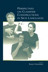 Perspectives on Classifier Constructions in Sign Languages_cover