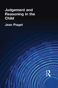 Judgement and Reasoning in the Child_cover