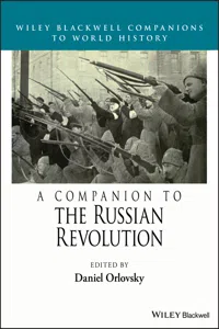A Companion to the Russian Revolution_cover